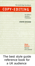 copy editing front cover