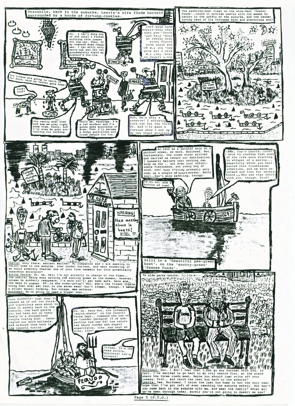 FR Leavis and Butthead - Page Four