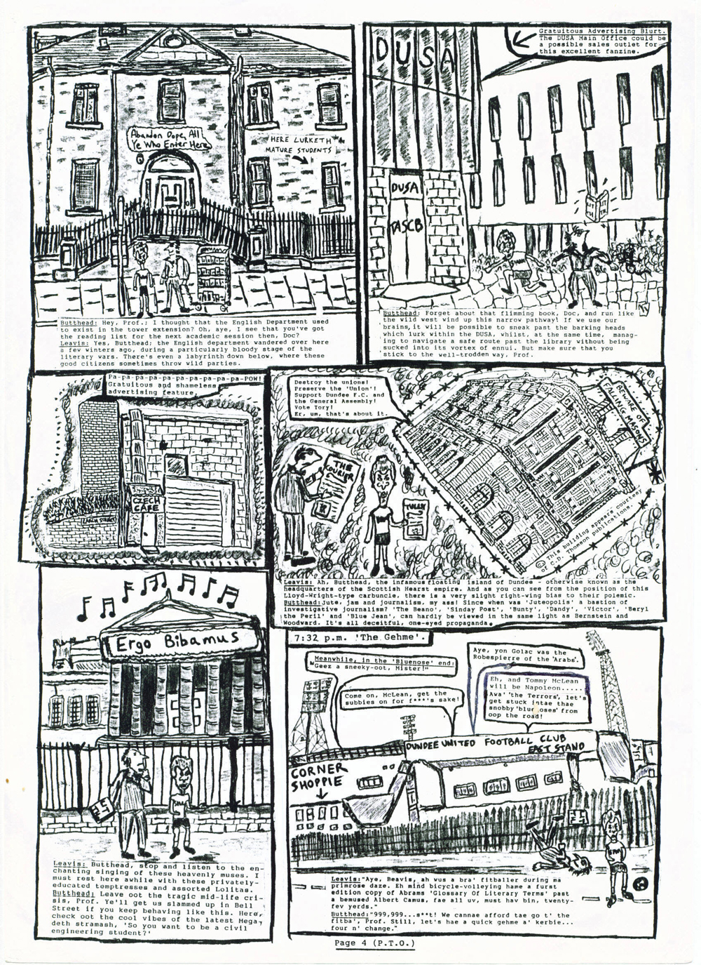 FR Leavis and Butthead - Page Three