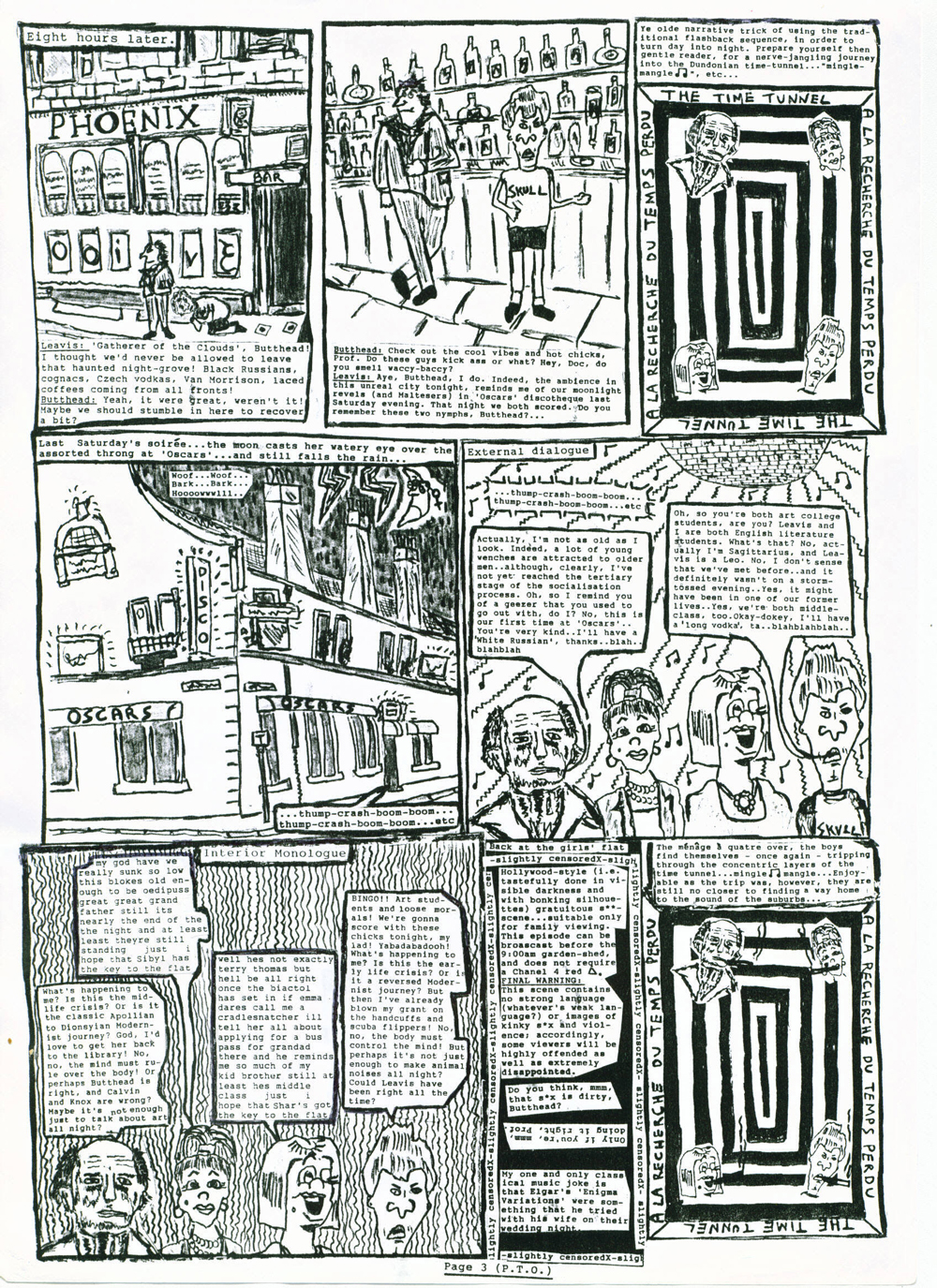 FR Leavis and Butthead - Page Two