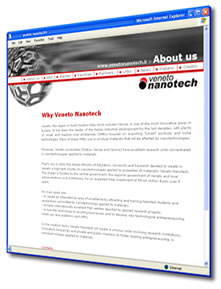 My AZoNano March Sponsor - Veneto Nanotech